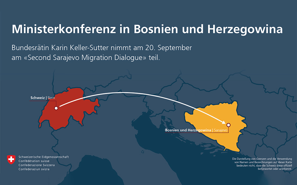 Ministerkonferenz in Bosnien und Herzegowina
