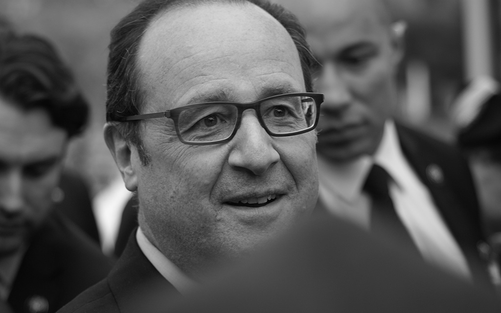 Präsident François Hollande (Foto: A. Wasser)