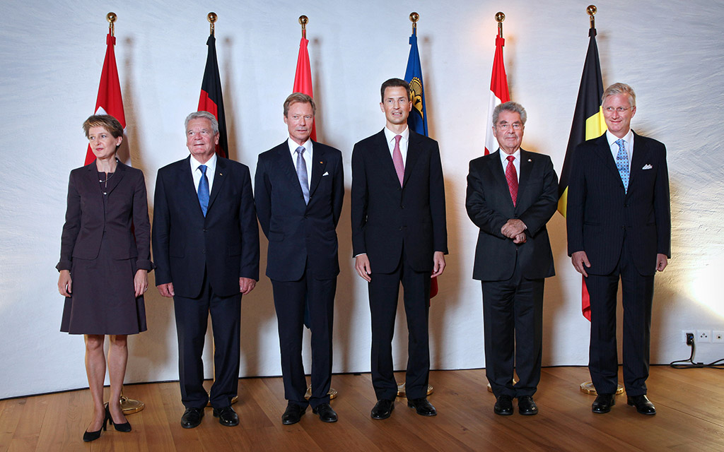 Rencontre des chefs d’État des six pays germanophones